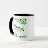 St. Patrick's Day,Shamrock,Iers Mok (Voorkant links)
