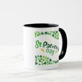 St. Patrick's Day,Shamrock,Iers Mok (Voorkant rechts)