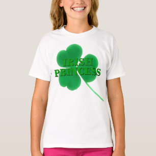 St. Patrick's Day Shamrock   Ierse prinses T-shirt