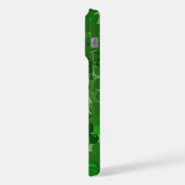 St. Patrick's Day Shamrock iPhone Hoesje (Linkerkant)