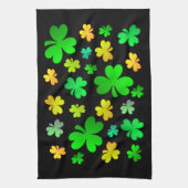 St. Patrick's Day Shamrock Kitchen Towel Theedoek (Verticaal)
