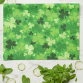 St. Patrick's Day Shamrock Kitchen Towel Theedoek (Gevouwen)