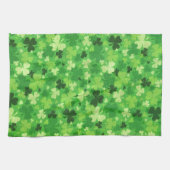 St. Patrick's Day Shamrock Kitchen Towel Theedoek (Horizontaal)