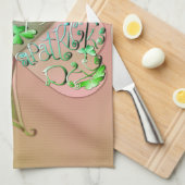 St. Patrick's Day Shamrock Kitchen Towels Theedoek (Quarter Fold)