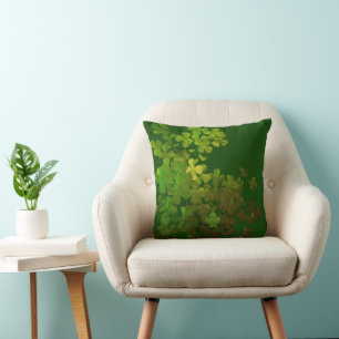 St. Patrick's Day Shamrock Kussen
