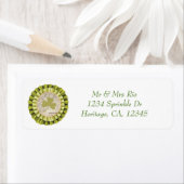 St. Patrick's Day Shamrock Leaf Address Label (Insitu)