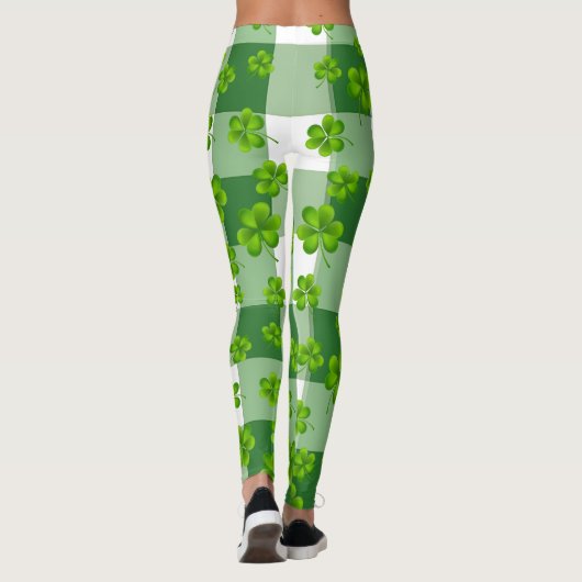  St. Patrick's Day Shamrock Leggings (Achterkant)