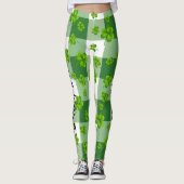  St. Patrick's Day Shamrock Leggings (Voorkant)