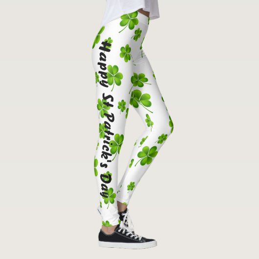 St. Patrick's Day Shamrock Leggings (Rechts)