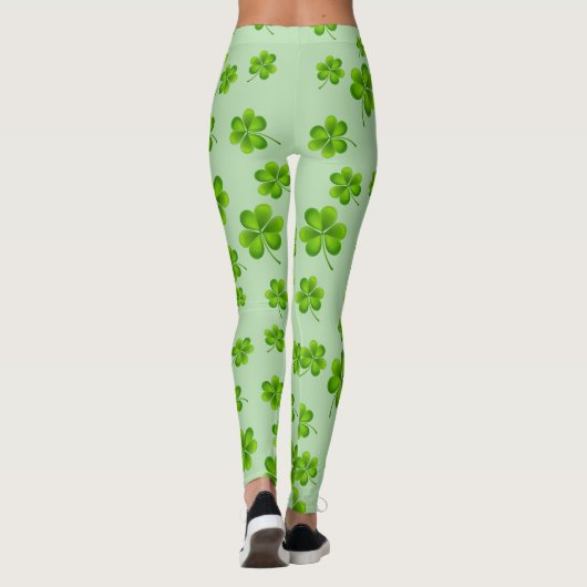  St. Patrick's Day Shamrock Leggings (Achterkant)