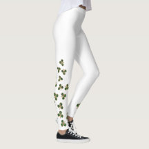 St. Patrick's Day Shamrock Leggings