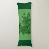 St. Patrick's Day Shamrock Lichaamskussen (Voorkant Verticaal)