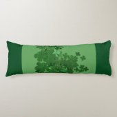 St. Patrick's Day Shamrock Lichaamskussen (Voorkant)