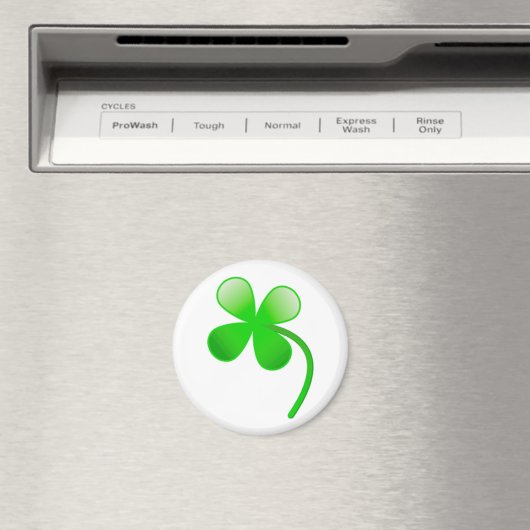 St. Patrick's Day Shamrock Magneet (Insitu (Vaatwasser))