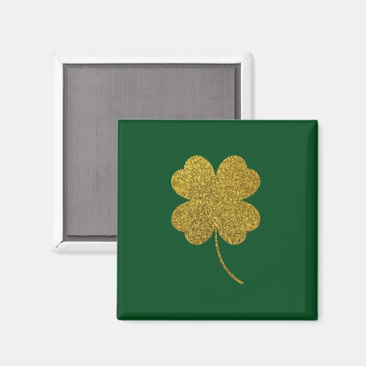 St. Patrick's Day Shamrock Magneet (Voorkant / Achterkant)