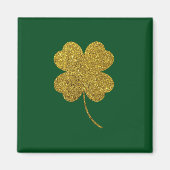 St. Patrick's Day Shamrock Magneet (Voorkant)