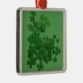 St. Patrick's Day Shamrock Metalen Ornament (Rechts)