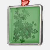 St. Patrick's Day Shamrock Metalen Ornament (Links)