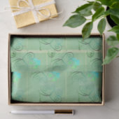 St. Patrick's Day Shamrock Misty Groen Tissuepapier (Geschenk)