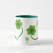 St. Patrick's Day Shamrock Mok (Midden)