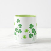 St. Patrick's Day Shamrock Mok (Midden)