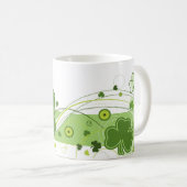 St. Patrick's Day Shamrock Mok - 11 oz (Voorkant rechts)