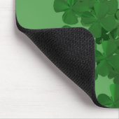 St. Patrick's Day Shamrock Muismat (Hoek)