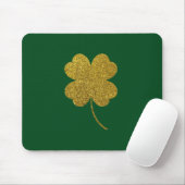 St. Patrick's Day Shamrock Muismat (Met muis)