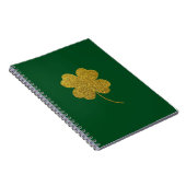 St. Patrick's Day Shamrock Notitieboek (Rechterzijde)