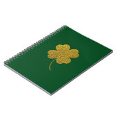 St. Patrick's Day Shamrock Notitieboek (Linkerzijde)