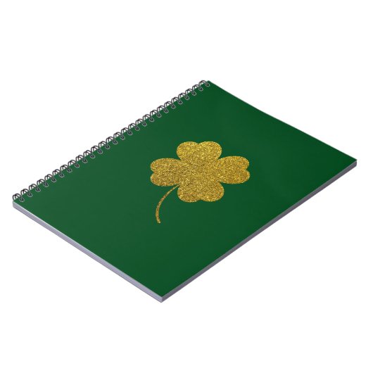 St. Patrick's Day Shamrock Notitieboek (Linkerzijde)