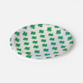 St Patrick's Day Shamrock Papieren Bordje (Gekanteld)
