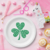 St Patricks Day Shamrock Papieren Bordje (Feest)