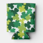 St. Patrick's Day Shamrock Pattern Blikjeskoeler (Voorkant)