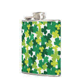 St. Patrick's Day Shamrock Pattern Heupfles (Links)