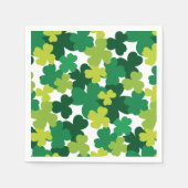 St. Patrick's Day Shamrock Pattern Servet (Voorkant)