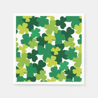 St. Patrick's Day Shamrock Pattern Servet