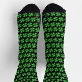 St Patrick's Day Shamrock Pattern Sokken (Top)