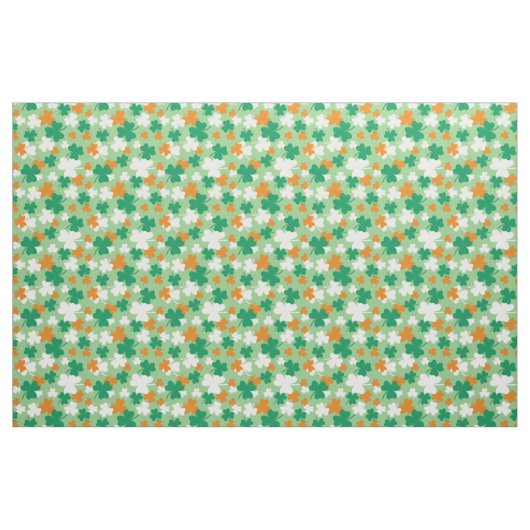 St Patrick's Day Shamrock Pattern Stof (Fat Quarter)