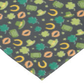 St. Patrick's Day Shamrock Pattern Tafelkleed (Gekanteld)