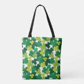 St. Patrick's Day Shamrock Pattern Tote Bag (Achterkant)