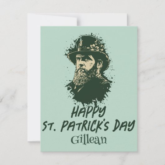 St. Patrick's Day  Shamrock personaliseert (Voorkant)