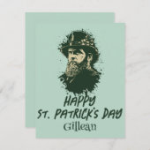St. Patrick's Day  Shamrock personaliseert (Voorkant / Achterkant)