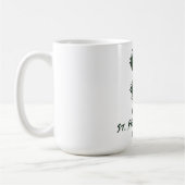 St. Patrick's Day  Shamrock personaliseert Koffiemok (Links)