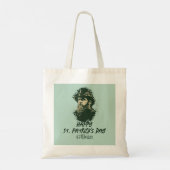 St. Patrick's Day Shamrock personaliseert Tote Bag (Achterkant)