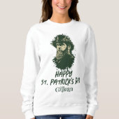 St. Patrick's Day Shamrock personaliseert Trui (Voorkant)