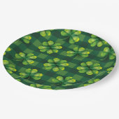 St. Patrick's Day Shamrock Play Papieren Bordje (Gekanteld)