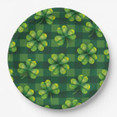 St. Patrick's Day Shamrock Play Papieren Bordje (Voorkant)