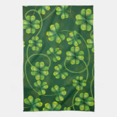 St. Patrick's Day Shamrock Play Theedoek (Verticaal)