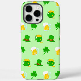 St. Patrick's Day Shamrock Pot of Gold Beer iPhone 16 Pro Max Hoesje